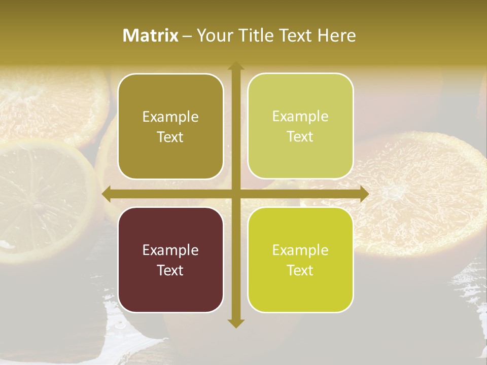 Agrio Comida Frutos PowerPoint Template