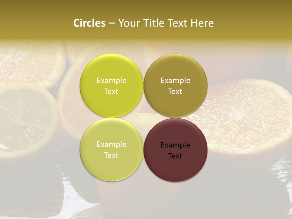 Agrio Comida Frutos PowerPoint Template