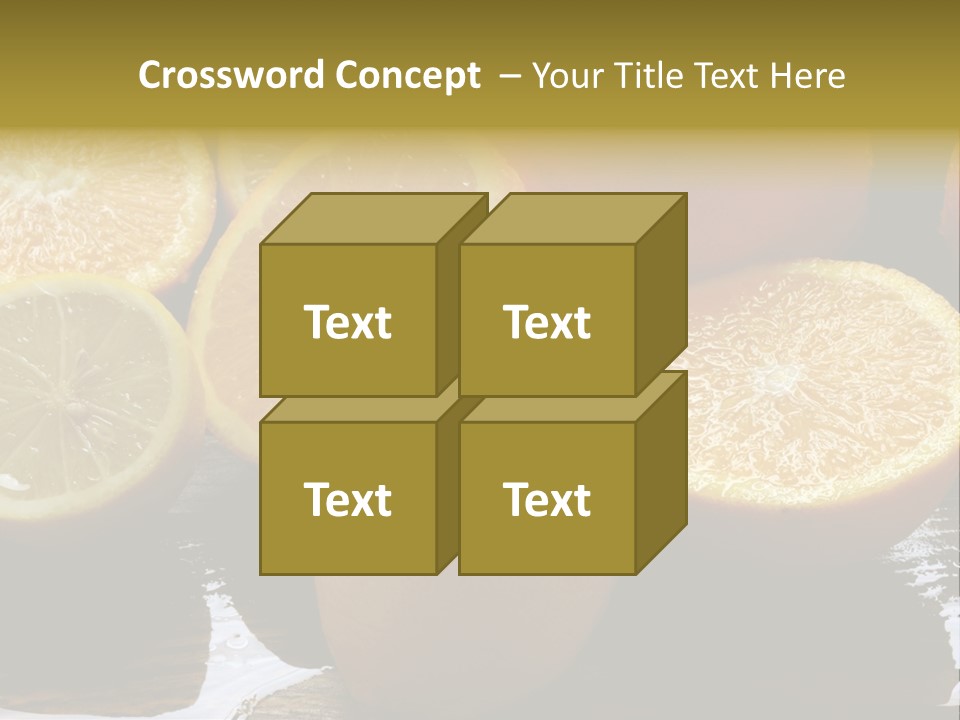 Agrio Comida Frutos PowerPoint Template