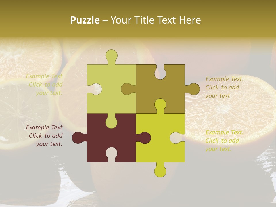 Agrio Comida Frutos PowerPoint Template