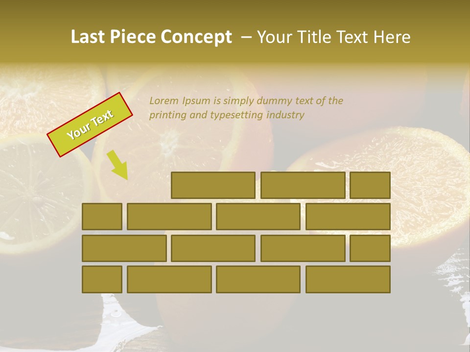 Agrio Comida Frutos PowerPoint Template