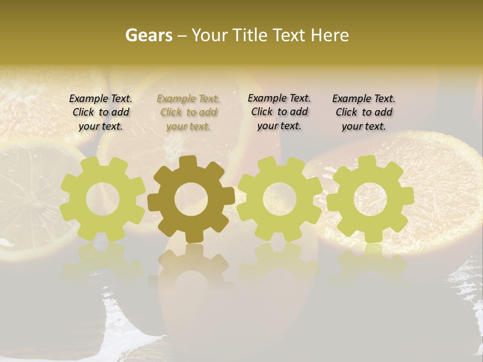 Agrio Comida Frutos PowerPoint Template