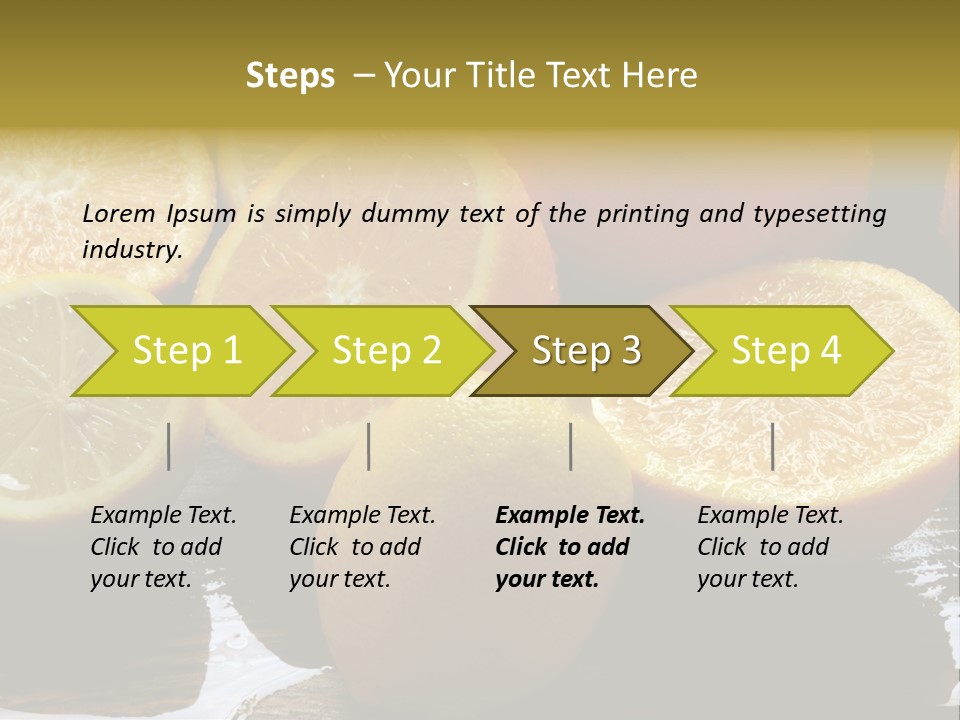 Agrio Comida Frutos PowerPoint Template