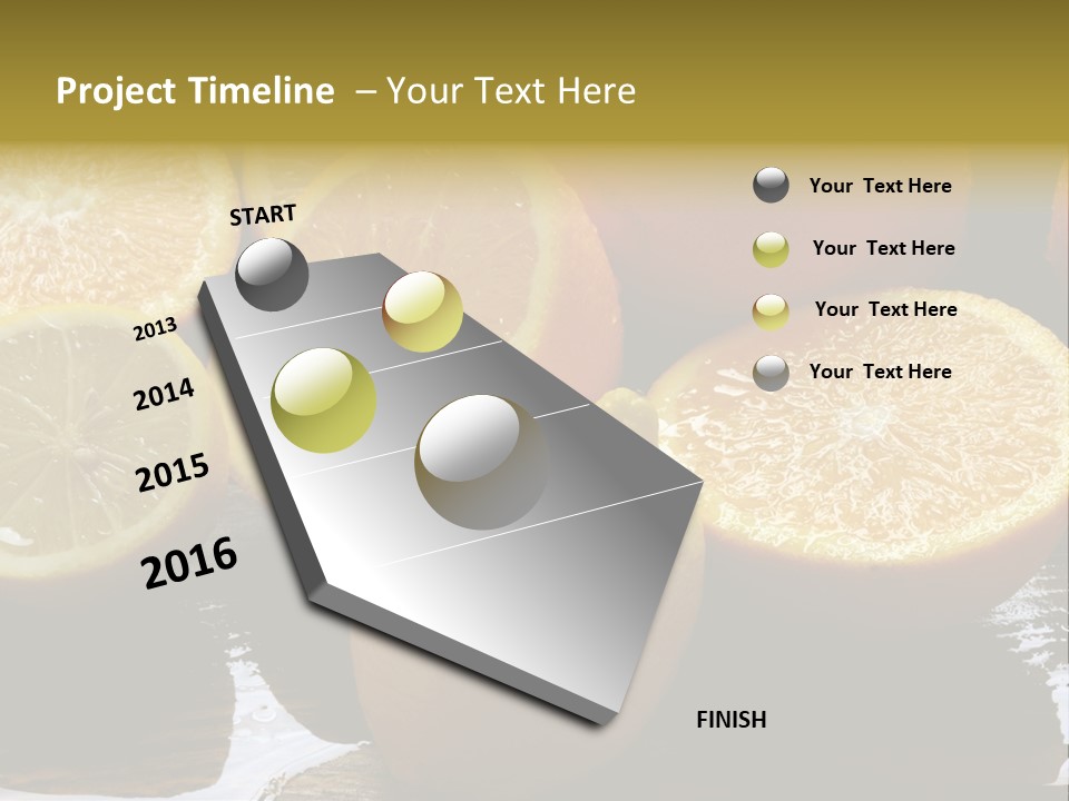 Agrio Comida Frutos PowerPoint Template