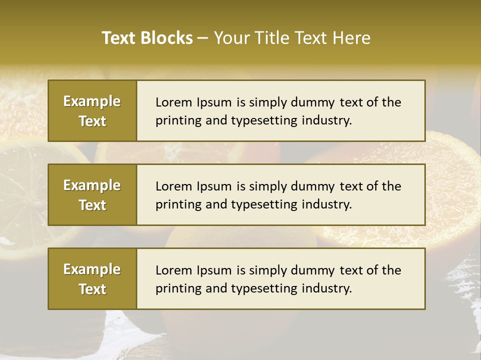 Agrio Comida Frutos PowerPoint Template