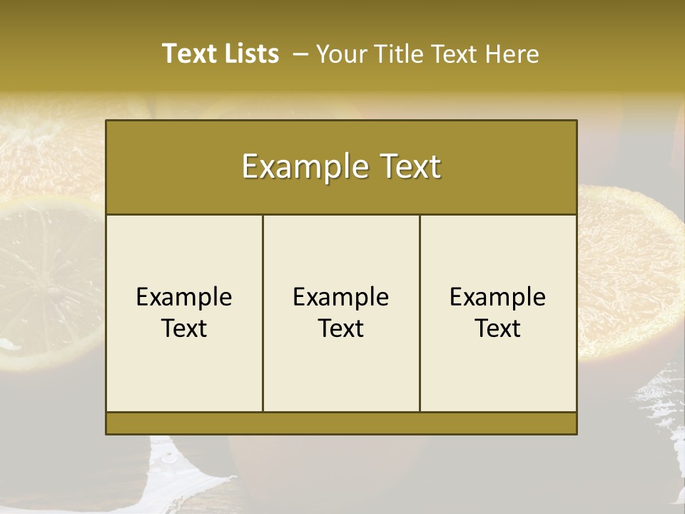 Agrio Comida Frutos PowerPoint Template