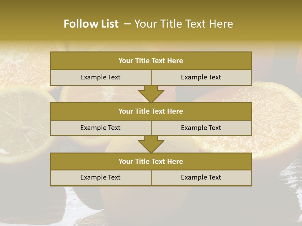 Agrio Comida Frutos PowerPoint Template