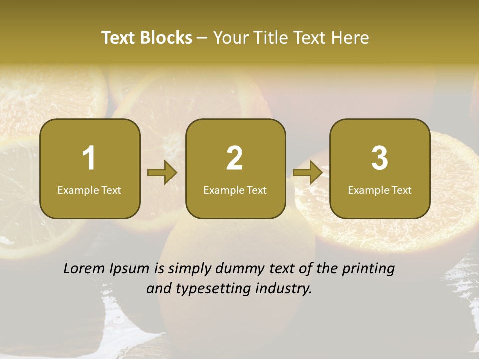 Agrio Comida Frutos PowerPoint Template