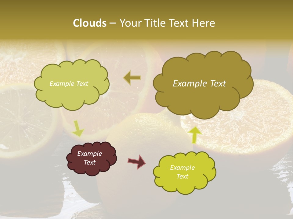Agrio Comida Frutos PowerPoint Template