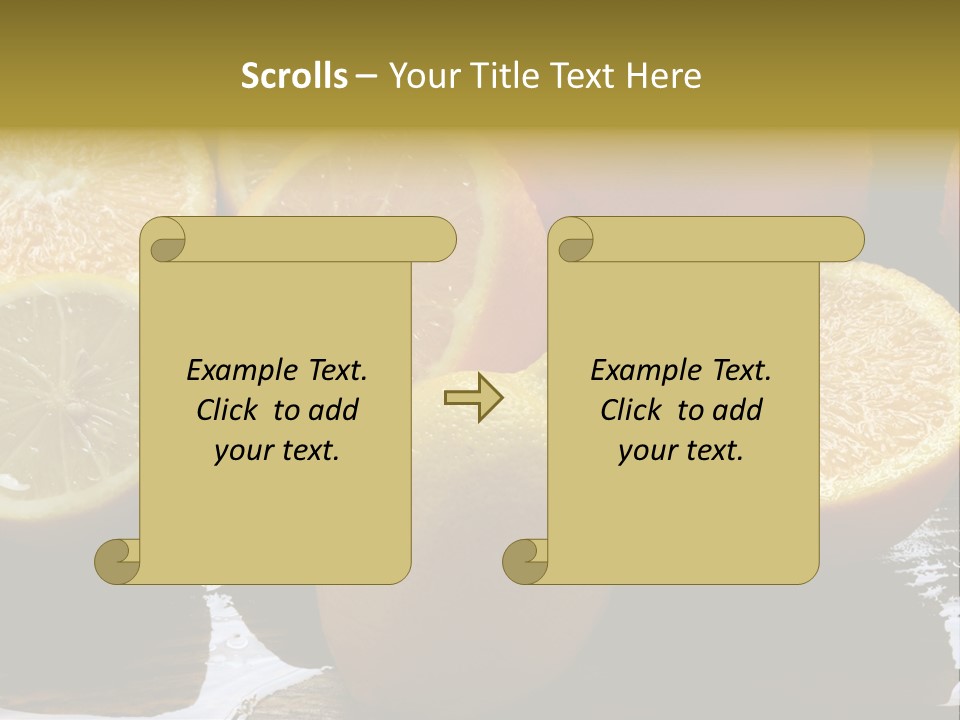 Agrio Comida Frutos PowerPoint Template
