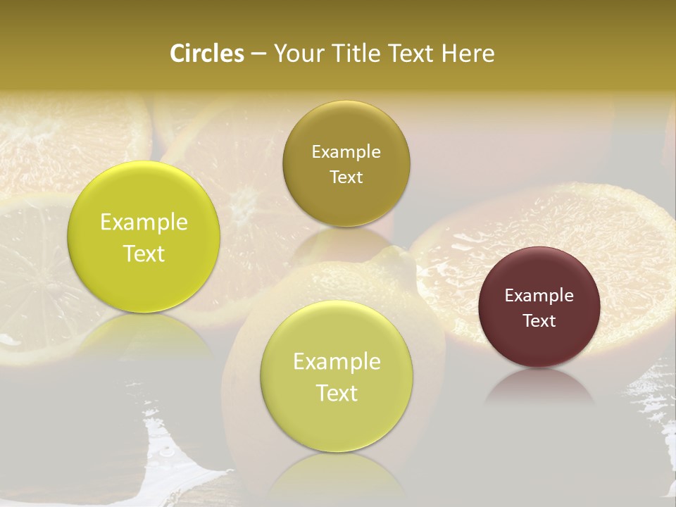 Agrio Comida Frutos PowerPoint Template