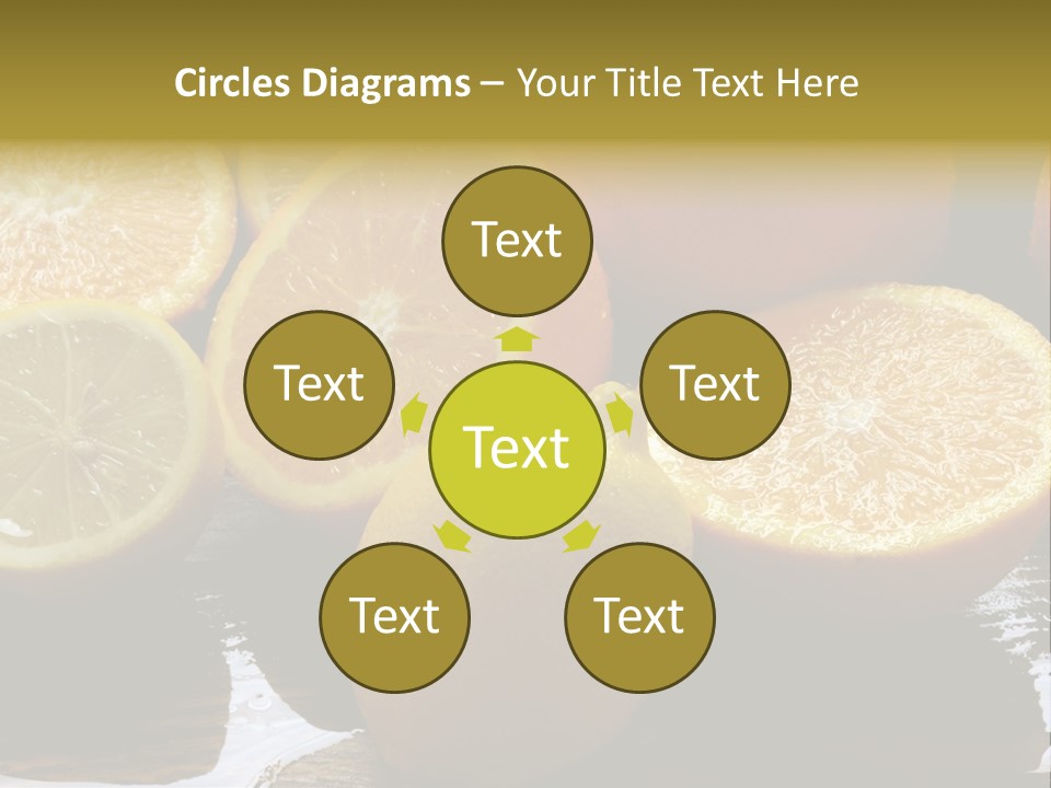 Agrio Comida Frutos PowerPoint Template