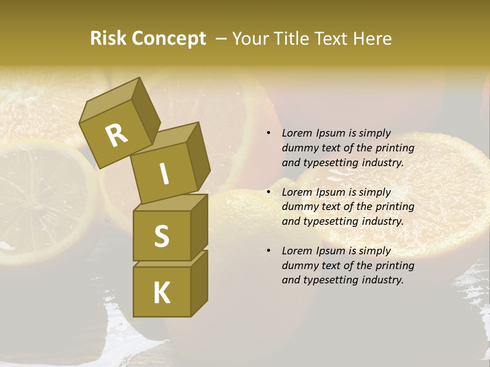 Agrio Comida Frutos PowerPoint Template