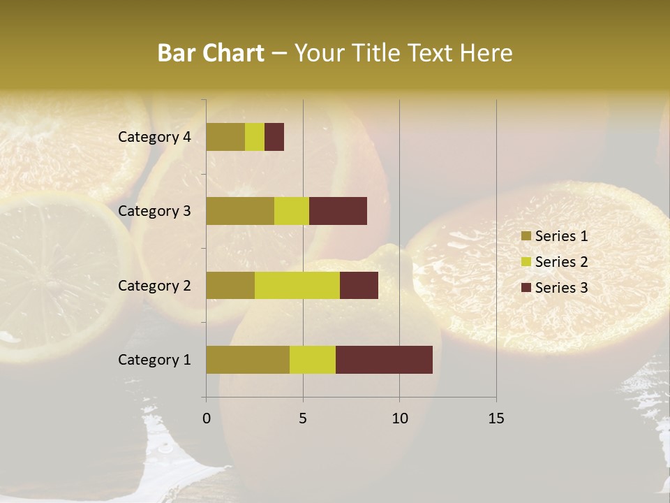 Agrio Comida Frutos PowerPoint Template