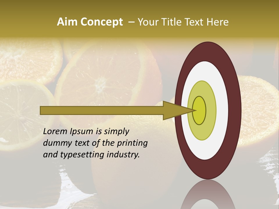 Agrio Comida Frutos PowerPoint Template