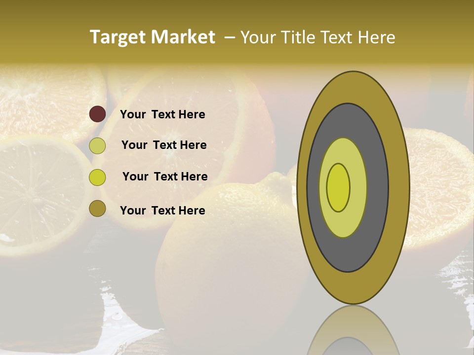 Agrio Comida Frutos PowerPoint Template