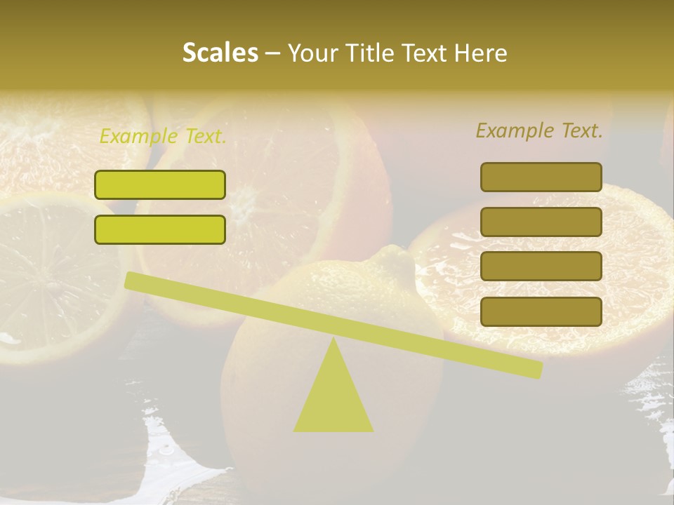Agrio Comida Frutos PowerPoint Template