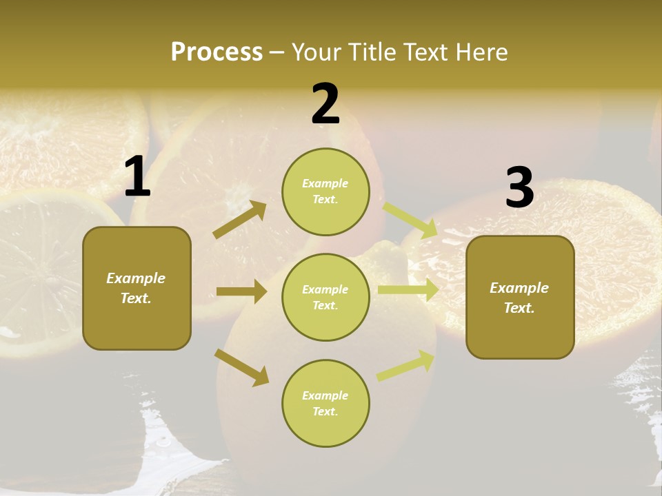 Agrio Comida Frutos PowerPoint Template