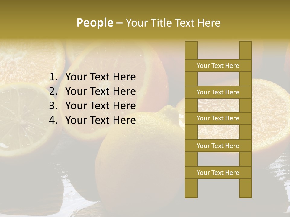 Agrio Comida Frutos PowerPoint Template