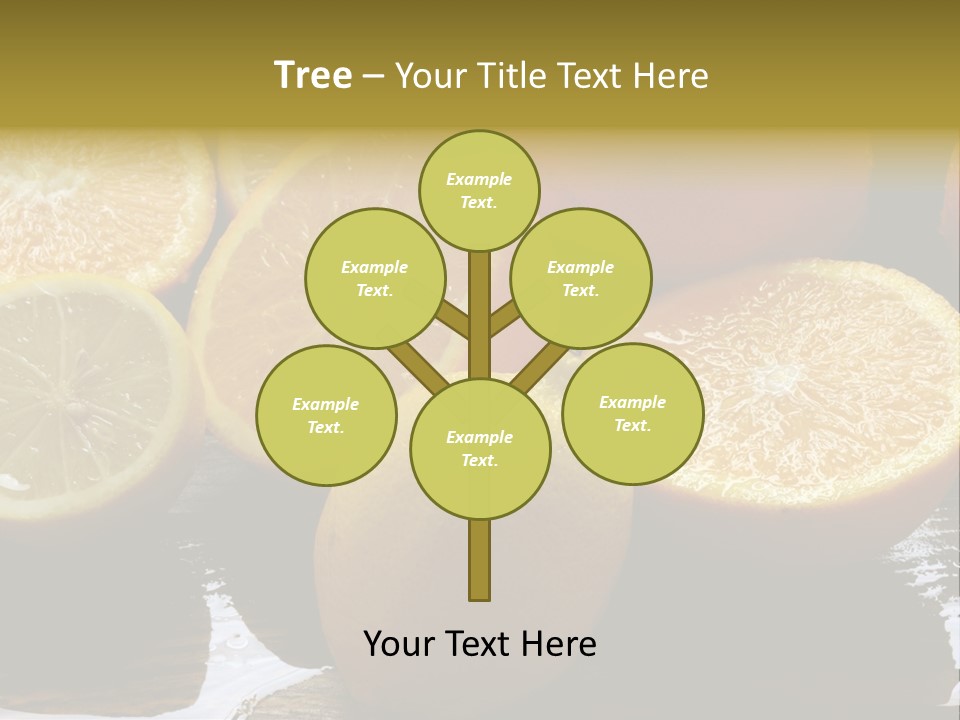 Agrio Comida Frutos PowerPoint Template