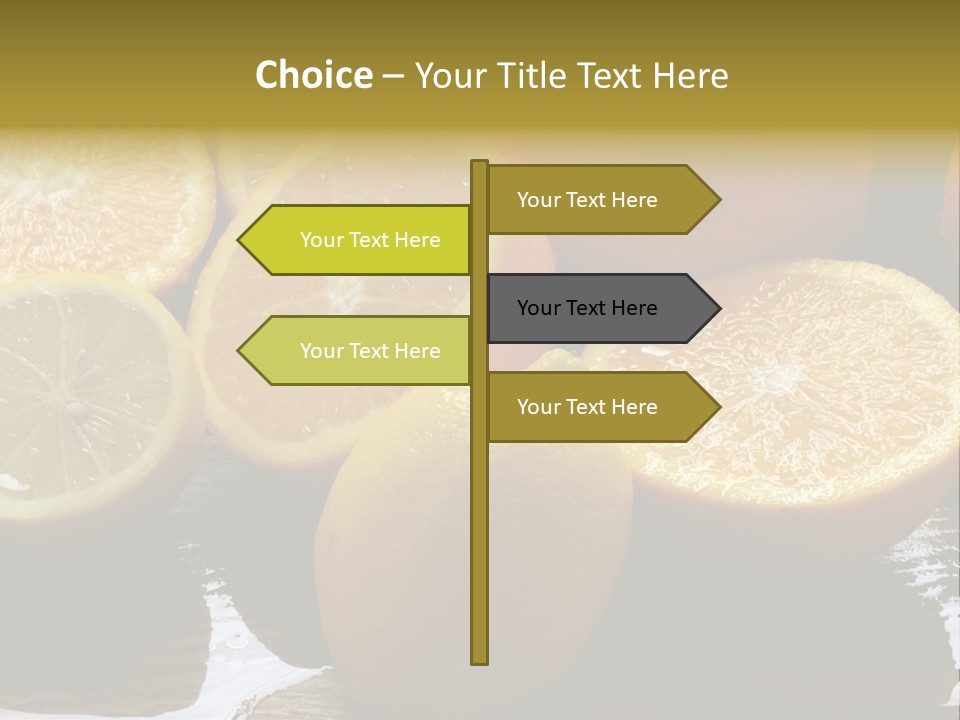 Agrio Comida Frutos PowerPoint Template