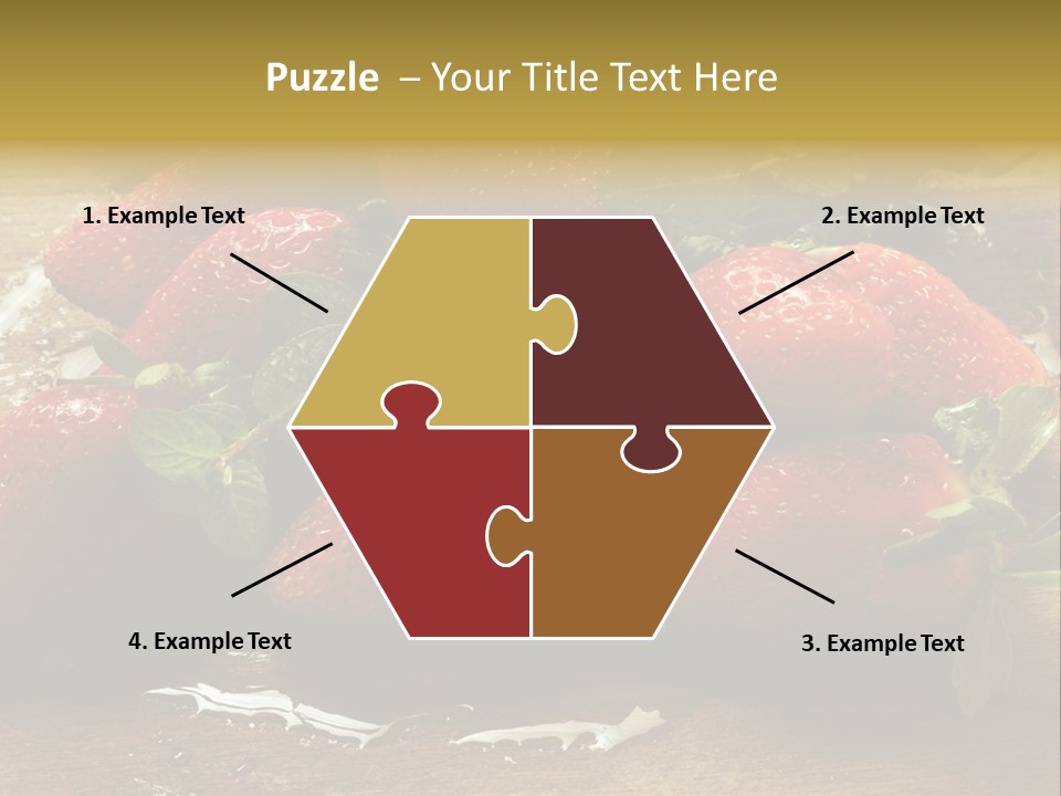 Fresca Frescas Sobremesas PowerPoint Template