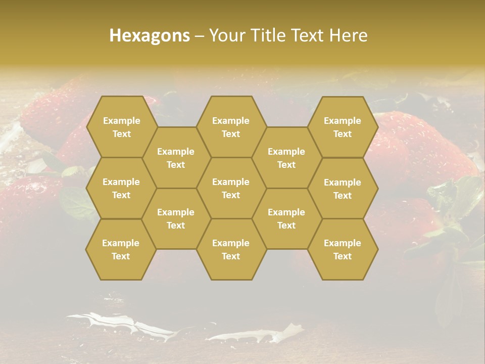 Fresca Frescas Sobremesas PowerPoint Template