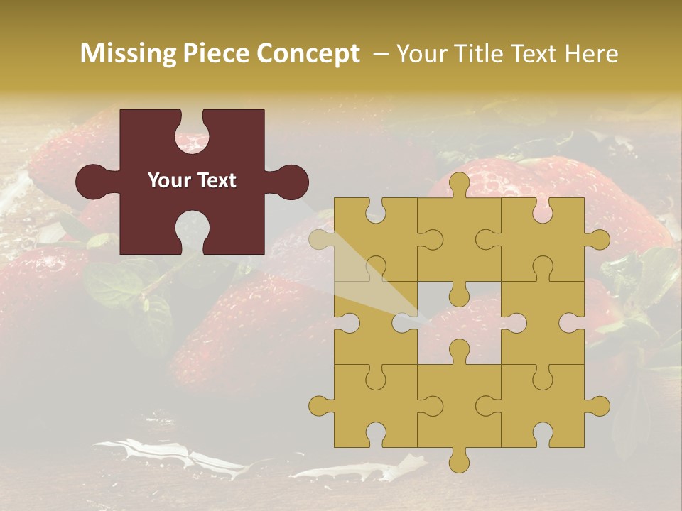 Fresca Frescas Sobremesas PowerPoint Template