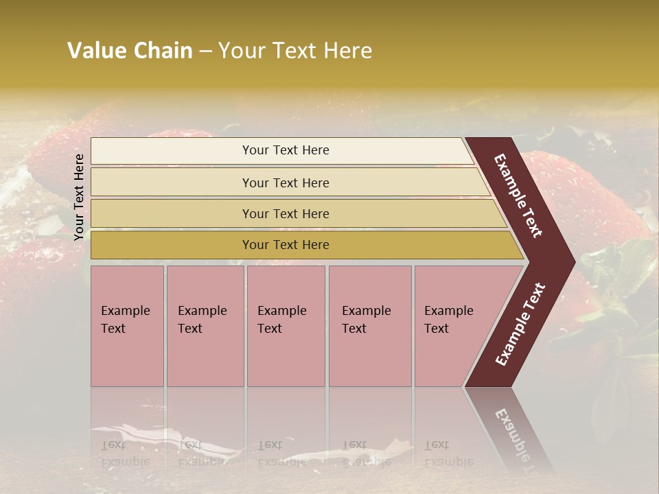 Fresca Frescas Sobremesas PowerPoint Template