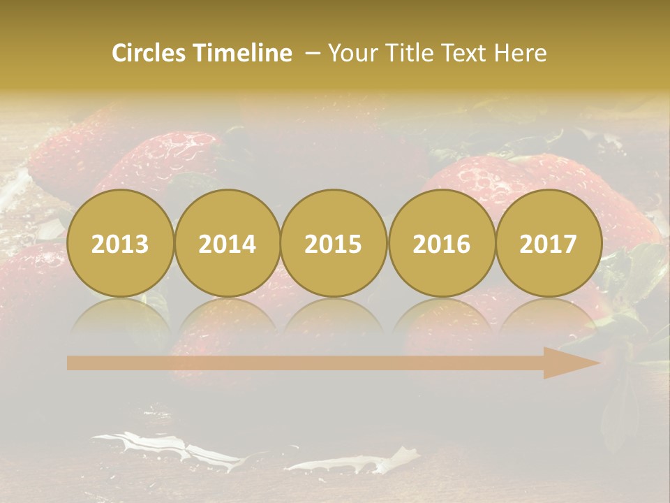 Fresca Frescas Sobremesas PowerPoint Template