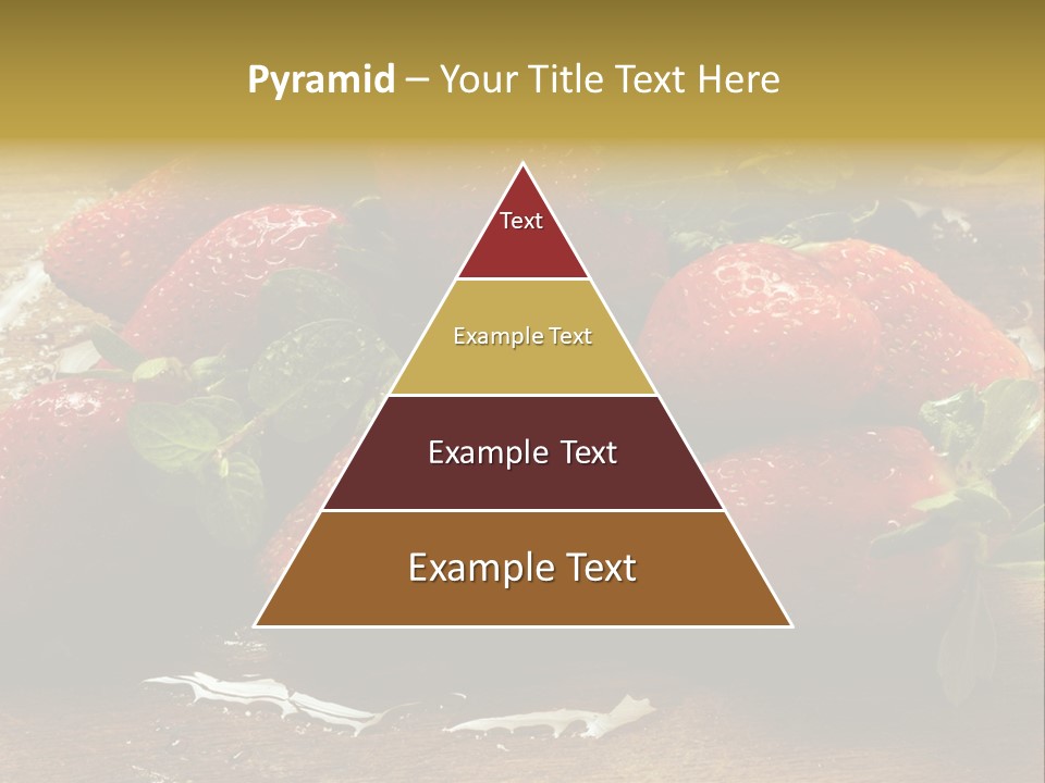 Fresca Frescas Sobremesas PowerPoint Template