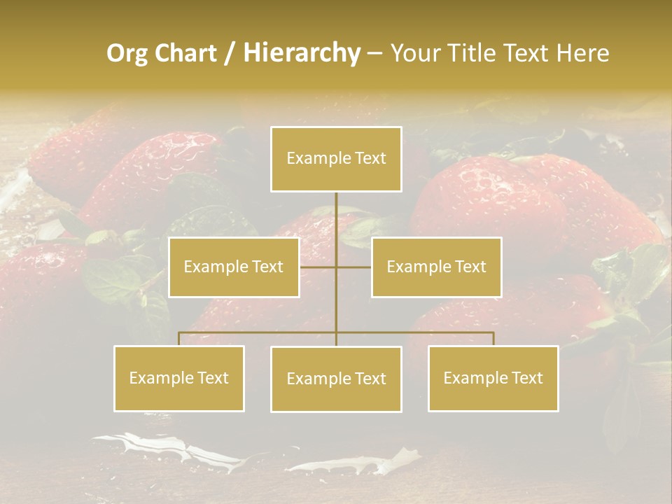 Fresca Frescas Sobremesas PowerPoint Template