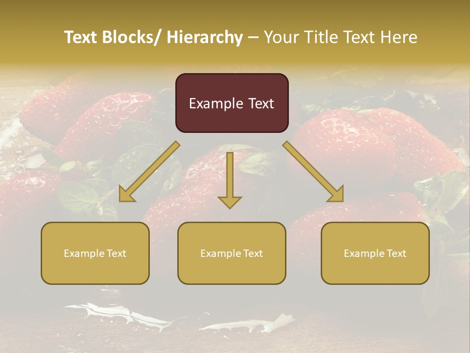 Fresca Frescas Sobremesas PowerPoint Template