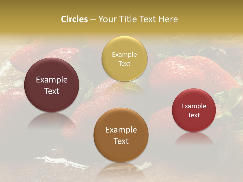 Fresca Frescas Sobremesas PowerPoint Template