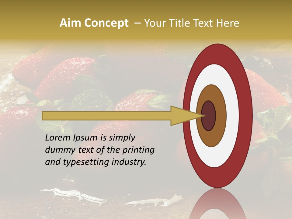 Fresca Frescas Sobremesas PowerPoint Template