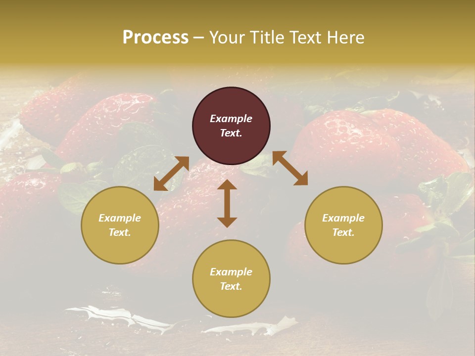 Fresca Frescas Sobremesas PowerPoint Template