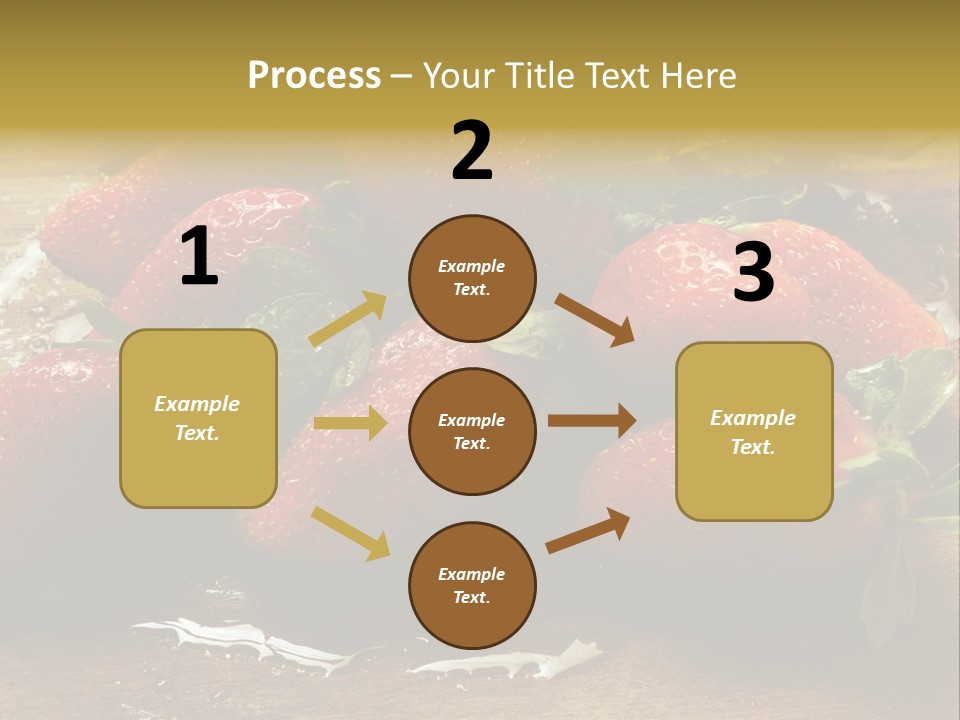Fresca Frescas Sobremesas PowerPoint Template
