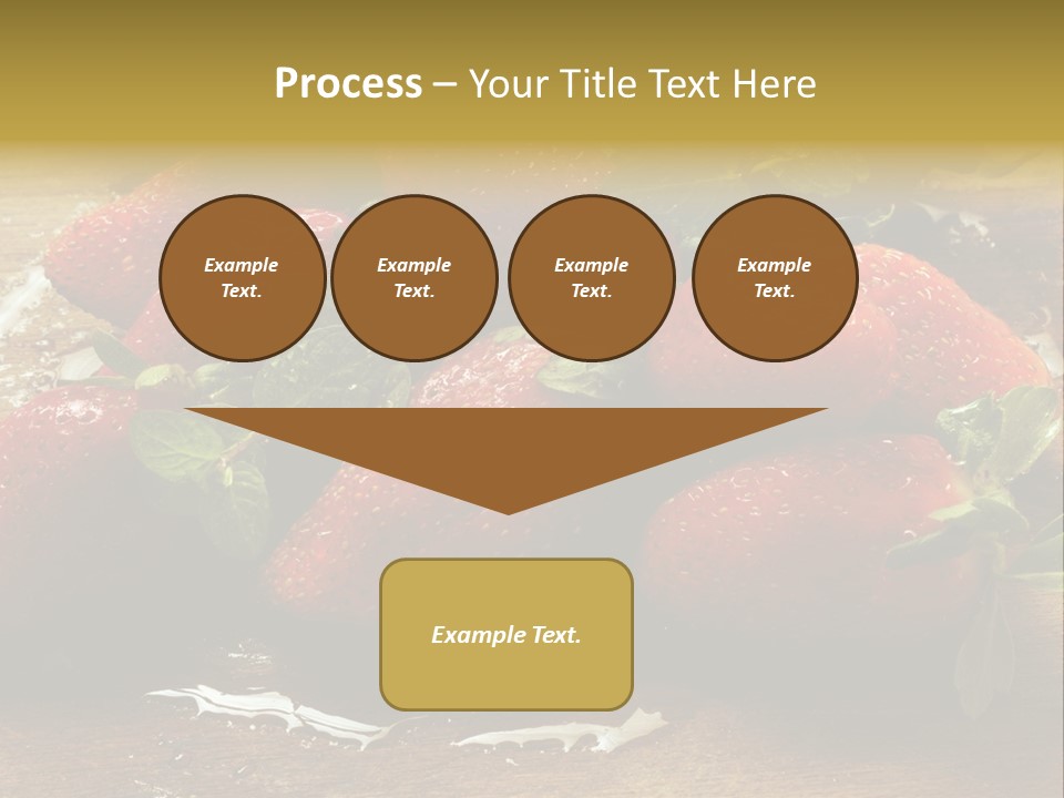 Fresca Frescas Sobremesas PowerPoint Template