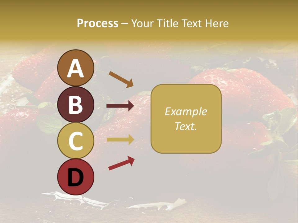 Fresca Frescas Sobremesas PowerPoint Template