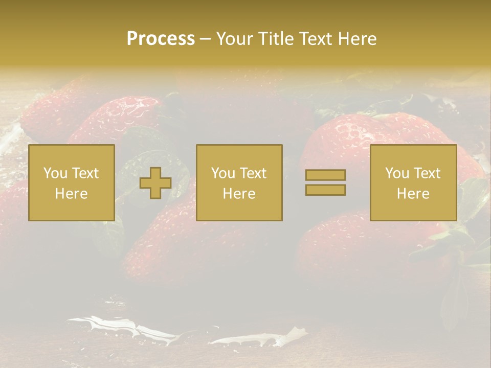 Fresca Frescas Sobremesas PowerPoint Template