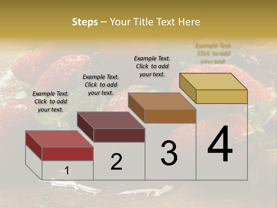 Fresca Frescas Sobremesas PowerPoint Template