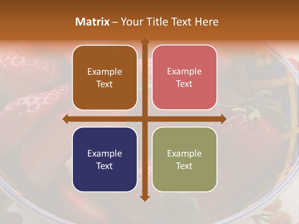 Fruta Fruto Caf PowerPoint Template