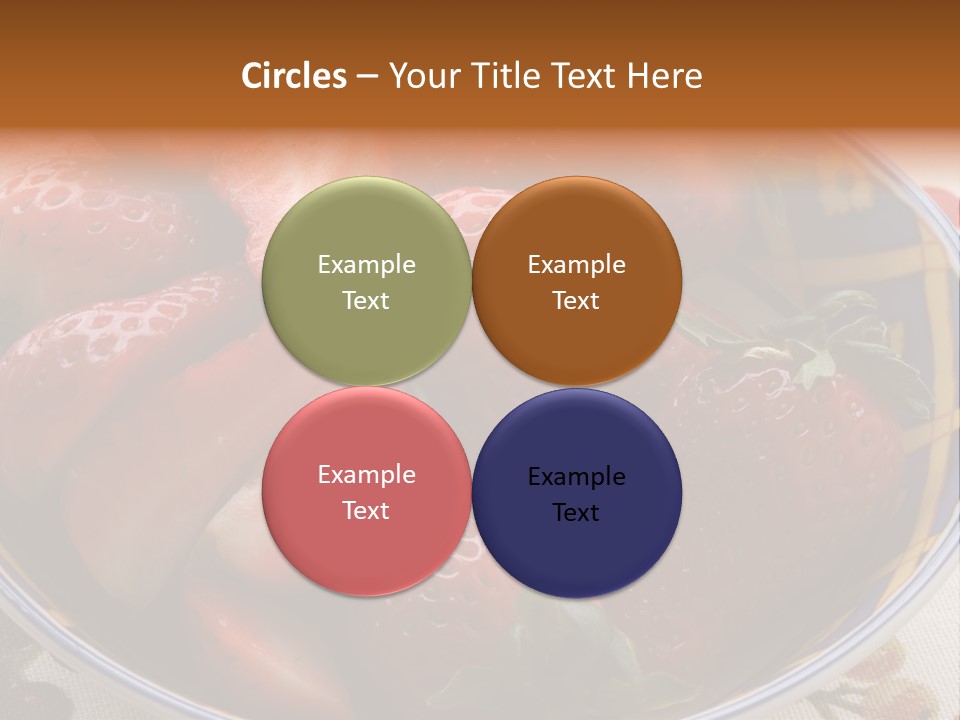 Fruta Fruto Caf PowerPoint Template