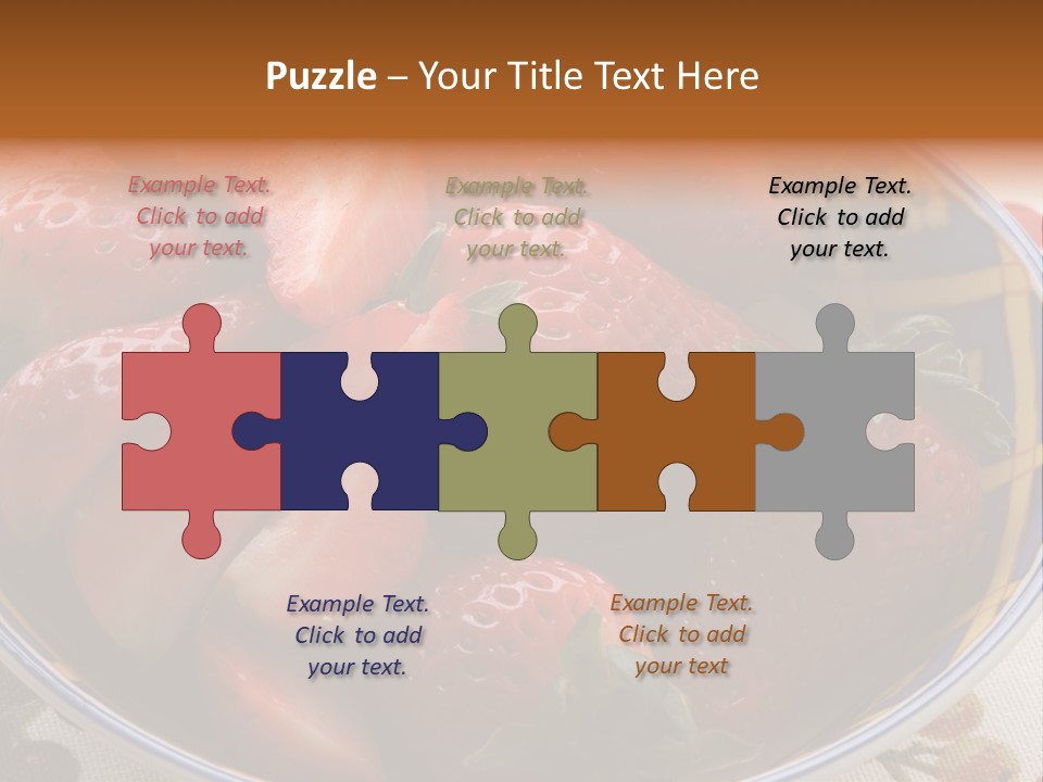 Fruta Fruto Caf PowerPoint Template