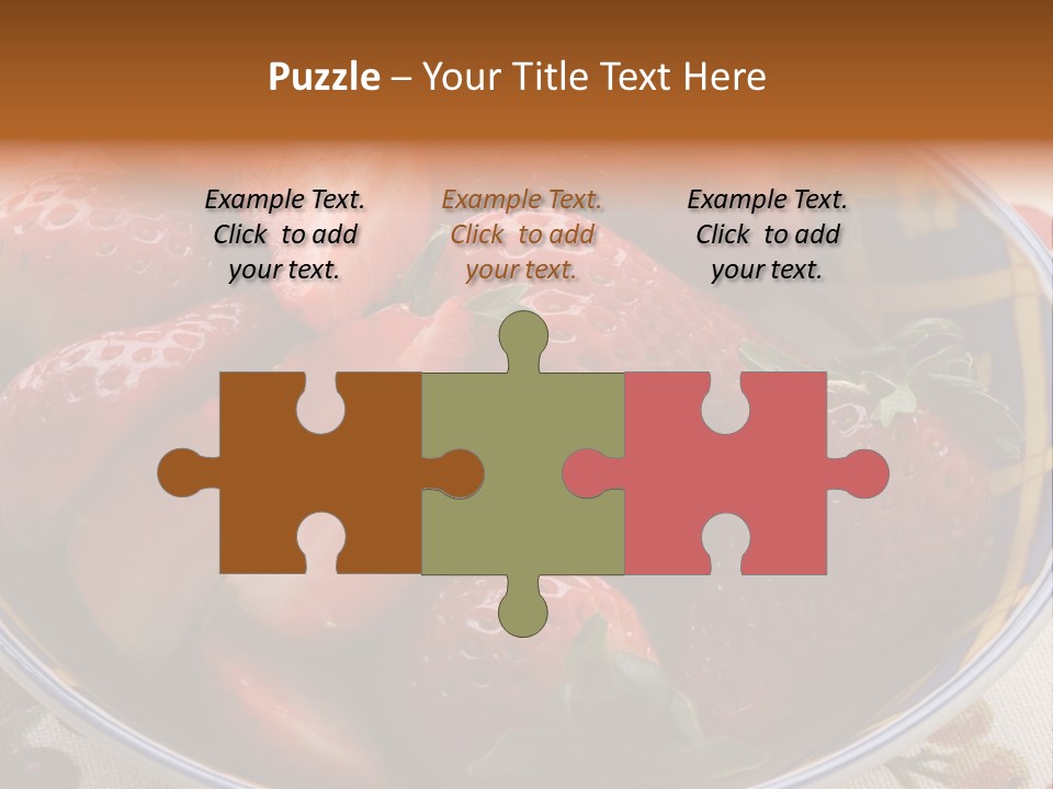 Fruta Fruto Caf PowerPoint Template