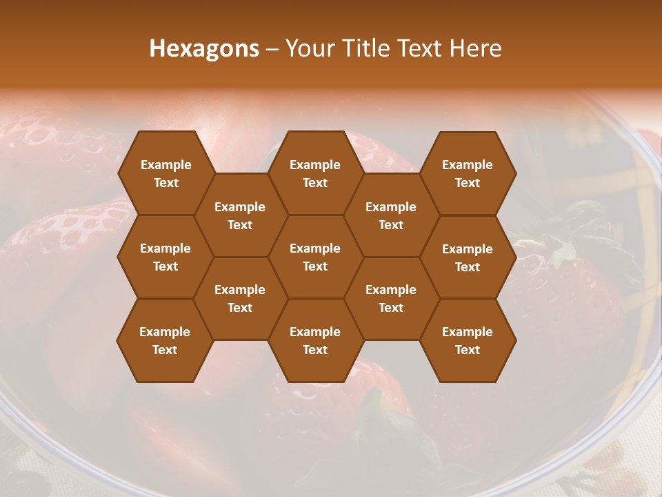 Fruta Fruto Caf PowerPoint Template