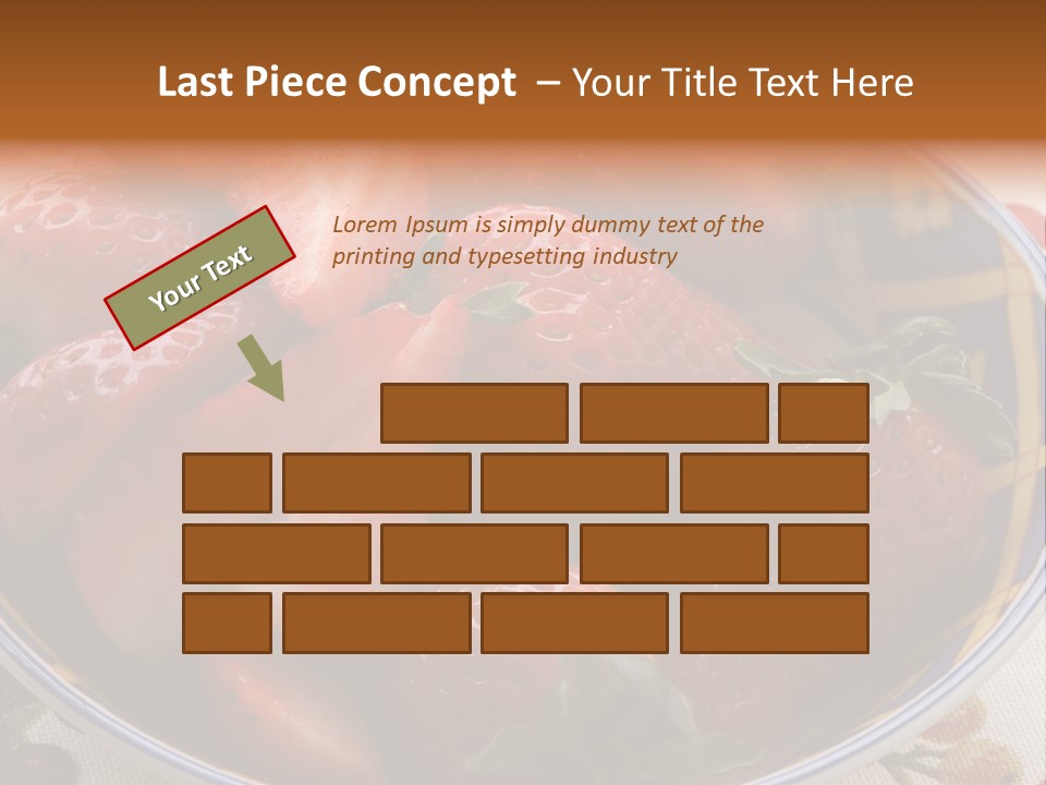 Fruta Fruto Caf PowerPoint Template