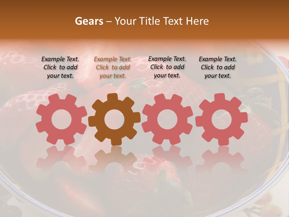 Fruta Fruto Caf PowerPoint Template