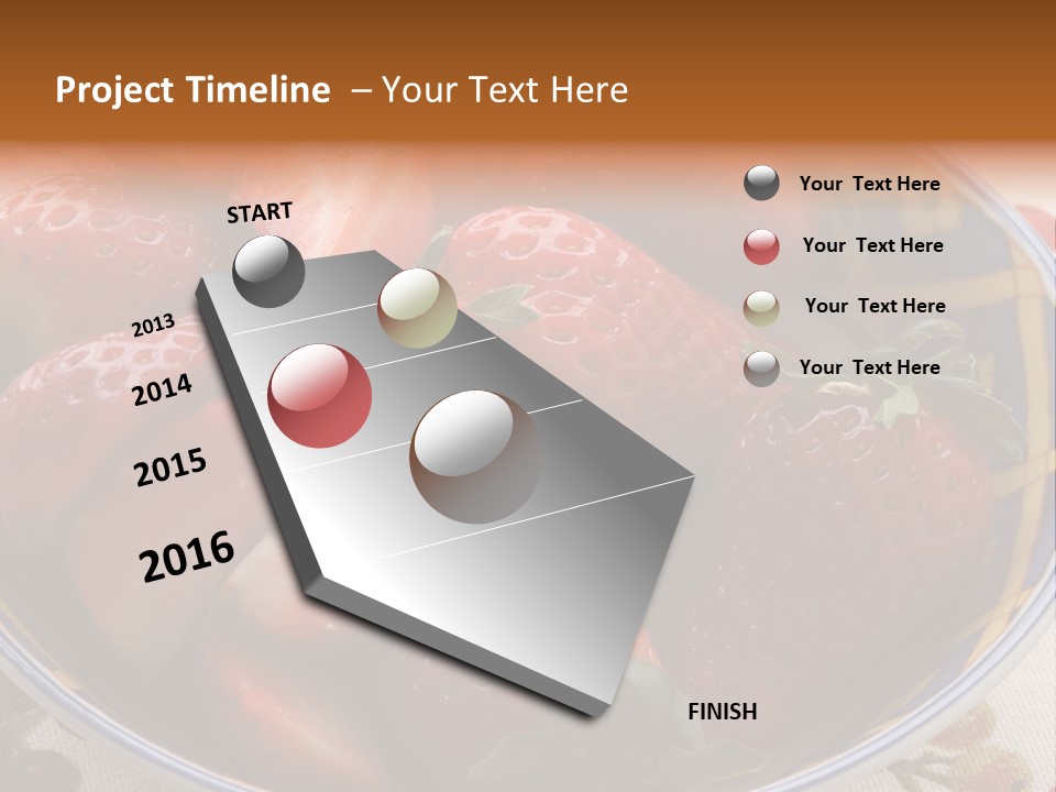 Fruta Fruto Caf PowerPoint Template