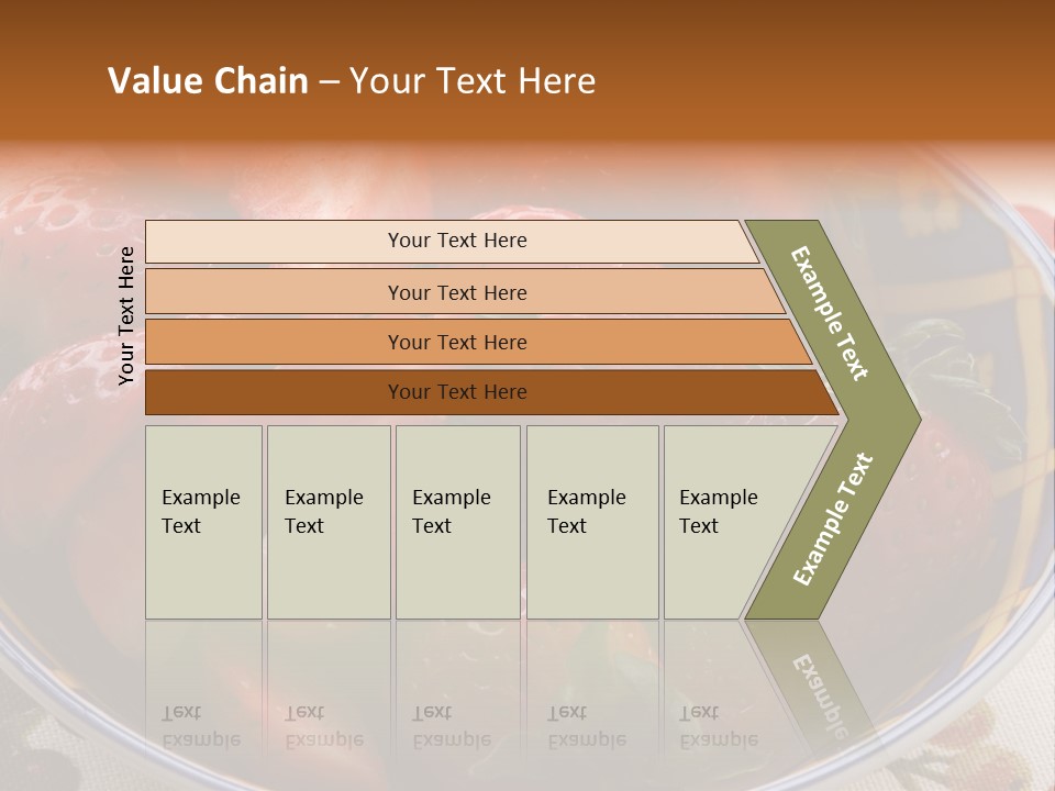 Fruta Fruto Caf PowerPoint Template